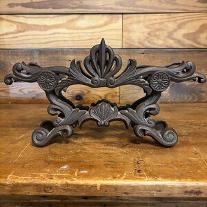 Heavy Wrought Iron Candleholder